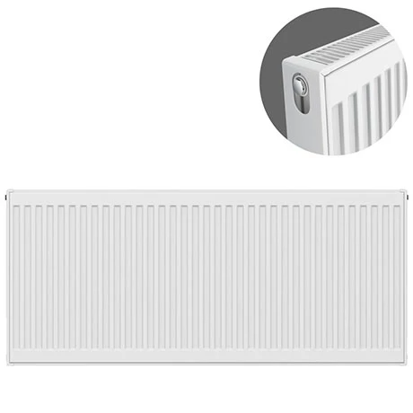 Type 21 H500 x W1200mm Double Panel Single Convector Radiator - P512K 3 Type 21 H500 x W1200mm Double Panel Single Convector Radiator - P512K
