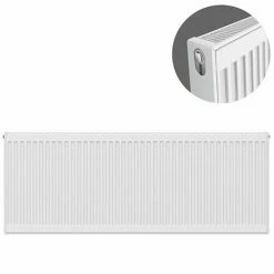 Type 21 H500 x W1400mm Double Panel Single Convector Radiator - P514K