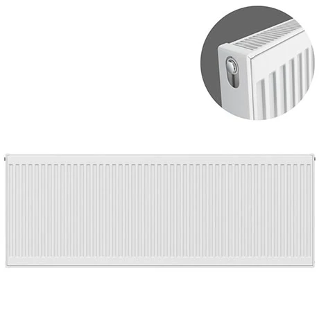 Type 21 H500 x W1600mm Double Panel Single Convector Radiator - P516K 3 Type 21 H500 x W1600mm Double Panel Single Convector Radiator - P516K