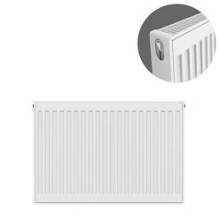 Type 21 H600 x W700mm Double Panel Single Convector Radiator - P607K