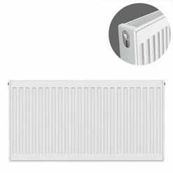 Type 21 H600 x W800mm Double Panel Single Convector Radiator - P608K