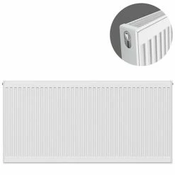 Type 21 H600 x W1300mm Double Panel Single Convector Radiator - P613K