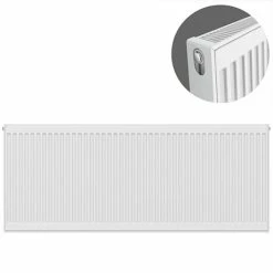 Type 21 H600 x W1500mm Double Panel Single Convector Radiator - P615K
