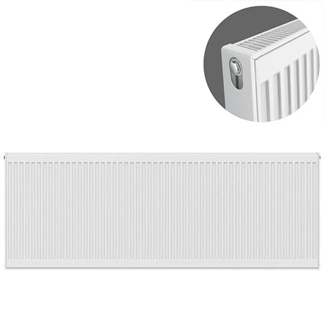 Type 21 H600 x W1800mm Double Panel Single Convector Radiator - P618K 3 Type 21 H600 x W1800mm Double Panel Single Convector Radiator - P618K