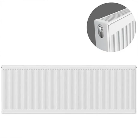 Type 21 H600 x W2000mm Double Panel Single Convector Radiator - P620K 3 Type 21 H600 x W2000mm Double Panel Single Convector Radiator - P620K