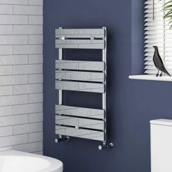 Milan 500 x 840mm Heated Towel Rail (incl. Valves + Electric Heating Kit) 13 Milan 500 x 840mm Heated Towel Rail (incl. Valves + Electric Heating Kit) -Radiators Shop RAD01 EHK detail02 460