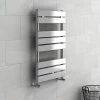 Milan Heated Towel Rail 840mm x 500mm Chrome