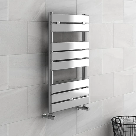 Milan Heated Towel Rail 840mm x 500mm Chrome 3 Milan Heated Towel Rail 840mm x 500mm Chrome