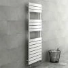 Milan White 1500 x 500mm Heated Towel Rail -Radiators Shop RAD22W np1
