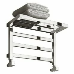 Reina Elvina Steel Designer Radiator - 350 x 500mm - Chrome
