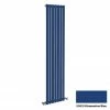 Reina Neva Vertical Single Panel Designer Radiator - 1800 x 413mm - Ultramarine Blue