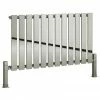 Reina Pienza Horizontal Steel Designer Radiator - Chrome 1 Reina Pienza Horizontal Steel Designer Radiator - Chrome -Radiators Shop RND PNZ485 P