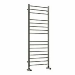 Reina Luna Flat Stainless Steel Radiator - Polished