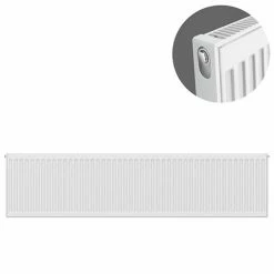 Type 11 H300 x W1600mm Compact Single Convector Radiator - S316K