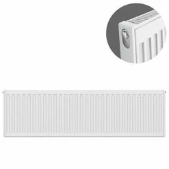 Type 11 H400 x W1100mm Compact Single Convector Radiator - S411K