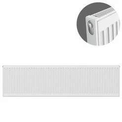 Type 11 H400 x W1600mm Compact Single Convector Radiator - S416K