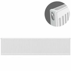 Type 11 H400 x W2200mm Compact Single Convector Radiator - S422K