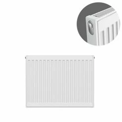 Type 11 H500 x W600mm Compact Single Convector Radiator - S506K