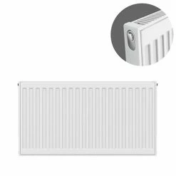 Type 11 H500 x W700mm Compact Single Convector Radiator - S507K