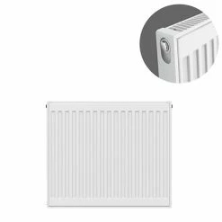 Type 11 H600 x W600mm Compact Single Convector Radiator - S606K