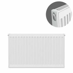Type 11 H600 x W700mm Compact Single Convector Radiator - S607K