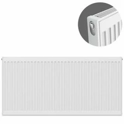 Type 11 H600 x W1200mm Compact Single Convector Radiator - S612K