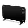 TCP Smart 1500W Black Wi-Fi Energy Saving Fixed or Portable Glass Panel Heater