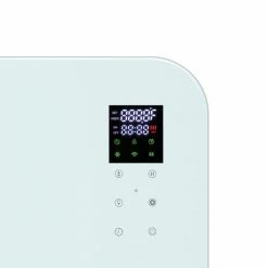 TCP Smart 2000W White Wi-Fi Energy Saving Fixed or Portable Glass Panel Heater -Radiators Shop SMARADGWH2000 D3 460