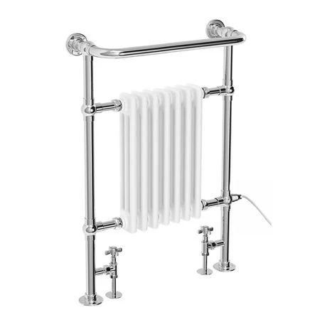 Chatsworth Savoy Traditional Towel Rail with Connection for Heating Element 3 Chatsworth Savoy Traditional Towel Rail with Connection for Heating Element