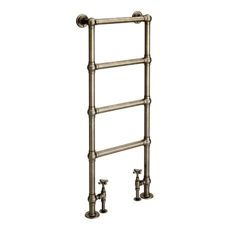 Bloomsbury Old English Brass 498 x 1194mm Floor Mounted Towel Rail 4 Bloomsbury Old English Brass 498 x 1194mm Floor Mounted Towel Rail - Image 2