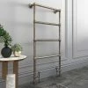 Bloomsbury Old English Brass 498 x 1194mm Floor Mounted Towel Rail 1 Bloomsbury Old English Brass 498 x 1194mm Floor Mounted Towel Rail -Radiators Shop TR19OEB n p