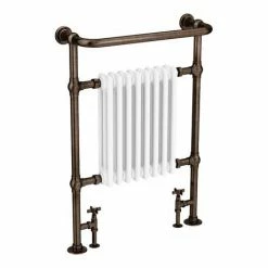 Chatsworth Savoy Antique Copper Traditional Heated Towel Rail Radiator -Radiators Shop TR9AC d3 460