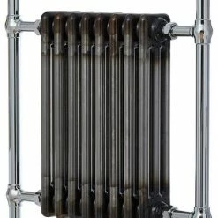 Chatsworth Savoy Raw Metal (Lacquered) Traditional Heated Towel Rail 9 Chatsworth Savoy Raw Metal (Lacquered) Traditional Heated Towel Rail -Radiators Shop TR9RM d4 460