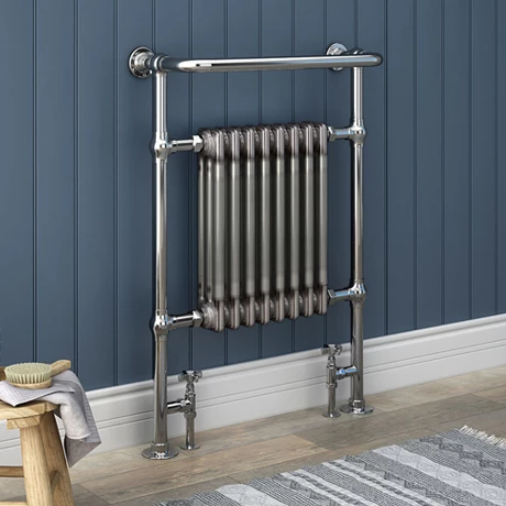 Chatsworth Savoy Raw Metal (Lacquered) Traditional Heated Towel Rail 3 Chatsworth Savoy Raw Metal (Lacquered) Traditional Heated Towel Rail