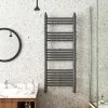 Keswick Anthracite Traditional 500 x 1200mm Heated Towel Rail -Radiators Shop TRATR120A p