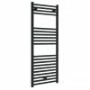 Toreno Black W600 x H1200mm Heated Towel Rail - Straight 1 Toreno Black W600 x H1200mm Heated Towel Rail - Straight -Radiators Shop TRB612 p