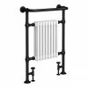 Chatsworth Savoy Matt Black Traditional Heated Towel Rail Radiator
