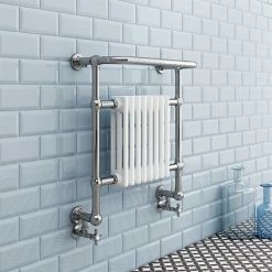 Marsden Traditional 740 x 675mm Wall Hung Towel Rail Radiator