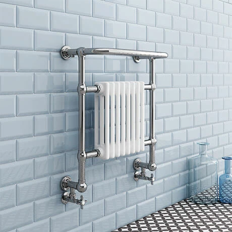 Marsden Traditional 740 x 675mm Wall Hung Towel Rail Radiator 3 Marsden Traditional 740 x 675mm Wall Hung Towel Rail Radiator