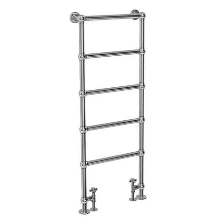 Chatsworth Floor Mounted Towel Rail 1550 x 600mm - Chrome 4 Chatsworth Floor Mounted Towel Rail 1550 x 600mm - Chrome - Image 2