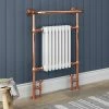 Chatsworth Savoy Rose Gold Traditional Heated Towel Rail Radiator 2 Chatsworth Savoy Rose Gold Traditional Heated Towel Rail Radiator -Radiators Shop TRRG01 n p