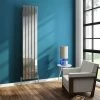 Urban 1800mm Chrome Vertical Single Panel Radiator - Various Widths 1 Urban 1800mm Chrome Vertical Single Panel Radiator - Various Widths -Radiators Shop URB CHR RAD prod