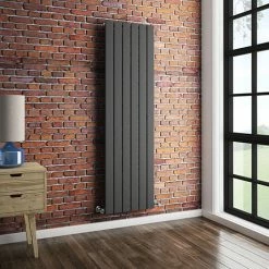 Urban Vertical Radiator - Anthracite - Single Panel (1600mm High)