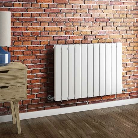 Urban Horizontal Radiator - White - Double Panel (600mm High) 4 Urban Horizontal Radiator - White - Double Panel (600mm High) - Image 2