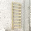 Venice Brushed Brass Designer Heated Towel Rail (500 x 1200mm)