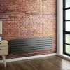 Urban Horizontal Radiator - Anthracite - Double Panel (1600mm Wide) -Radiators Shop VFP012 HKS p
