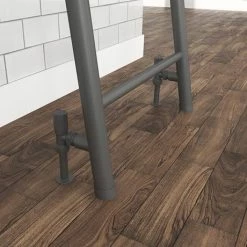 Venice Anthracite Leaning Ladder 1800 x 500mm Heated Towel Rail -Radiators Shop VNR1ANT D3 460