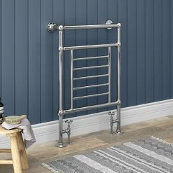 Radiators Shop 22 Hampshire Traditional 963 x 673mm Chrome Towel Rail