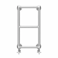 Chatsworth Traditional 700 x 400mm Chrome Cloakroom Towel Rail -Radiators Shop VP003 d2 460 1