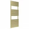 Venice Pannello Heated Towel Rail - Brushed Brass (1213 x 500mm) -Radiators Shop VPTR125BB p